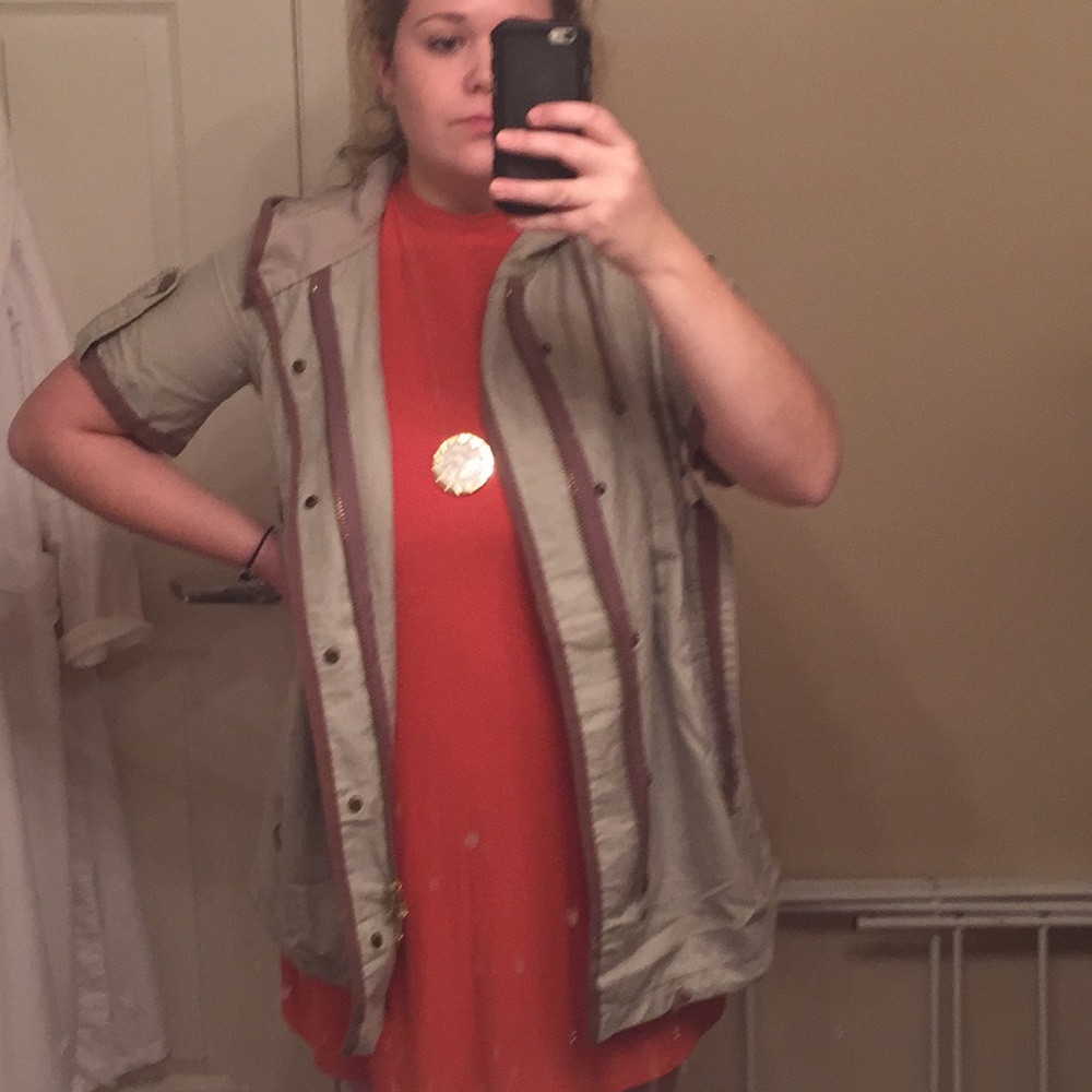 🌚FREE PEOPLE Canvas Jacket - Picture 7 of 8
